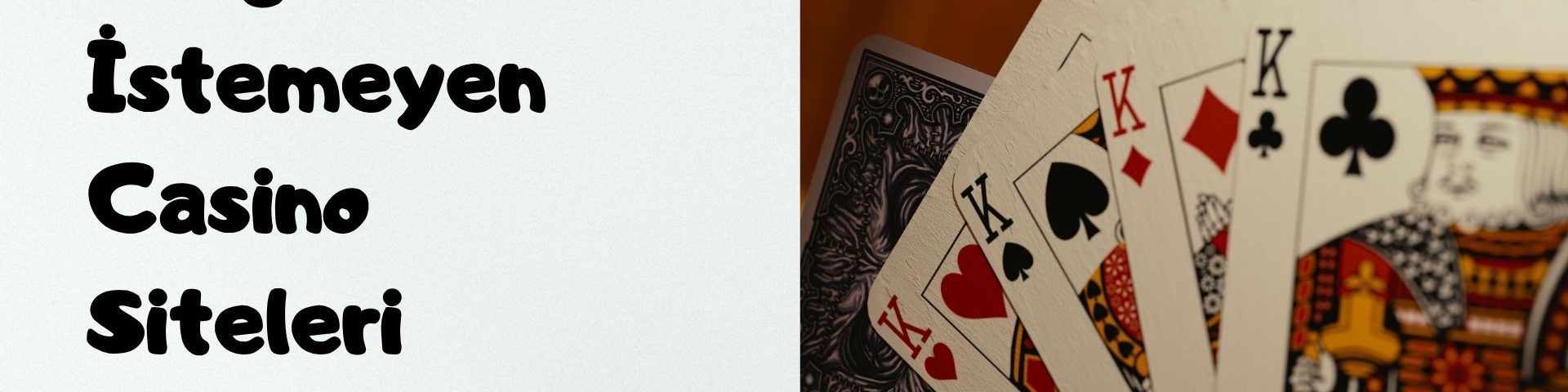 Belge İstemeyen Casino Siteleri